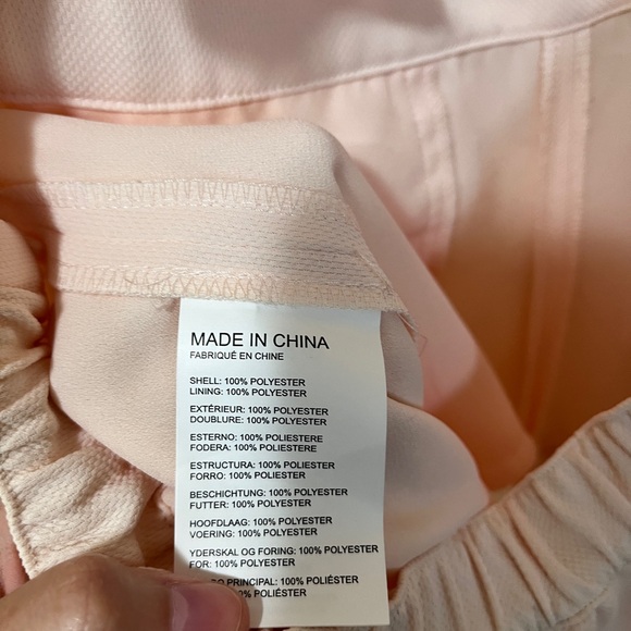 Club Monaco blush romper playsuit with pockets size 6 - Picture 5 of 10